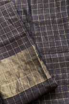 Linen Jamdani 2 Pc Set –  Brown