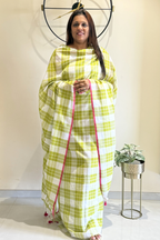 Cotton Jamdani 2 Pc Set –  Parrot green