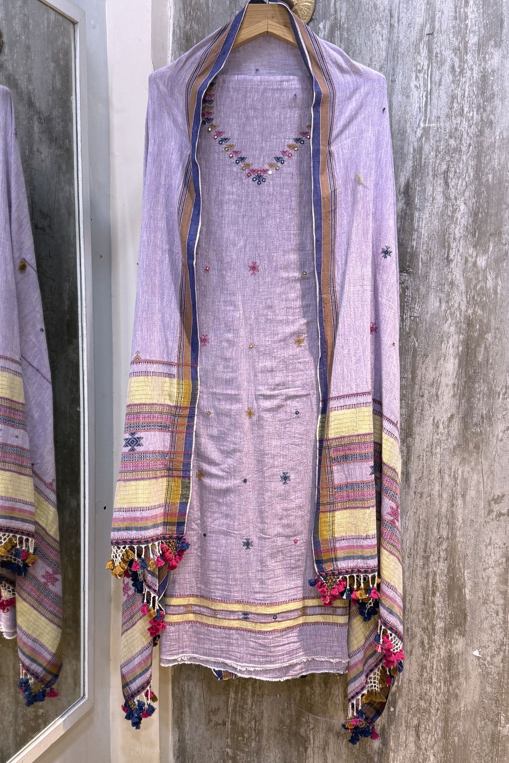 Bhujodi -  Light Purple