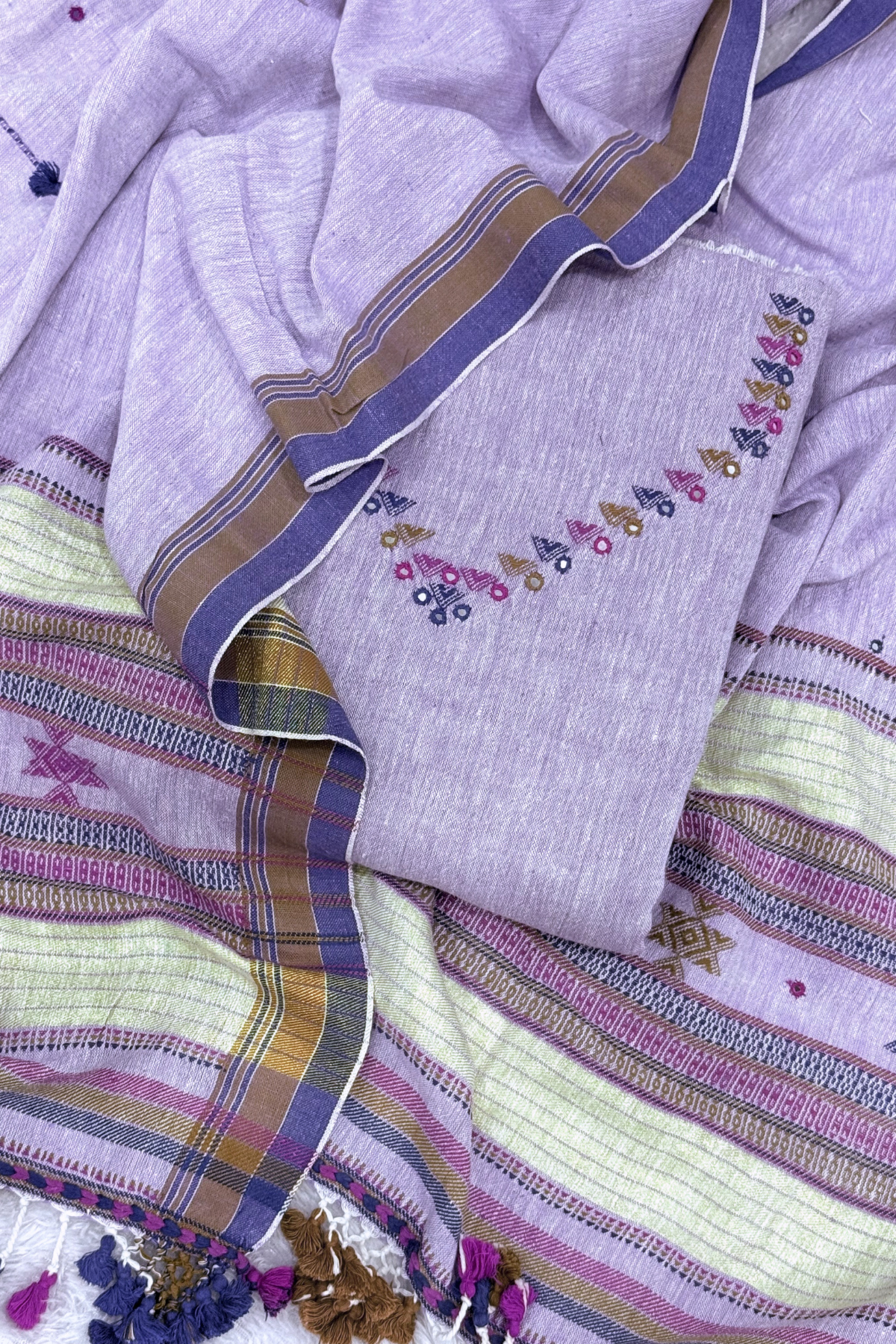 Bhujodi -  Light Purple