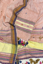 Bhujodi -  Light Orange Peach Color