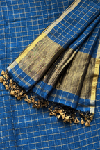 Linen Jamdani 2 Pc Set – Peacock Blue