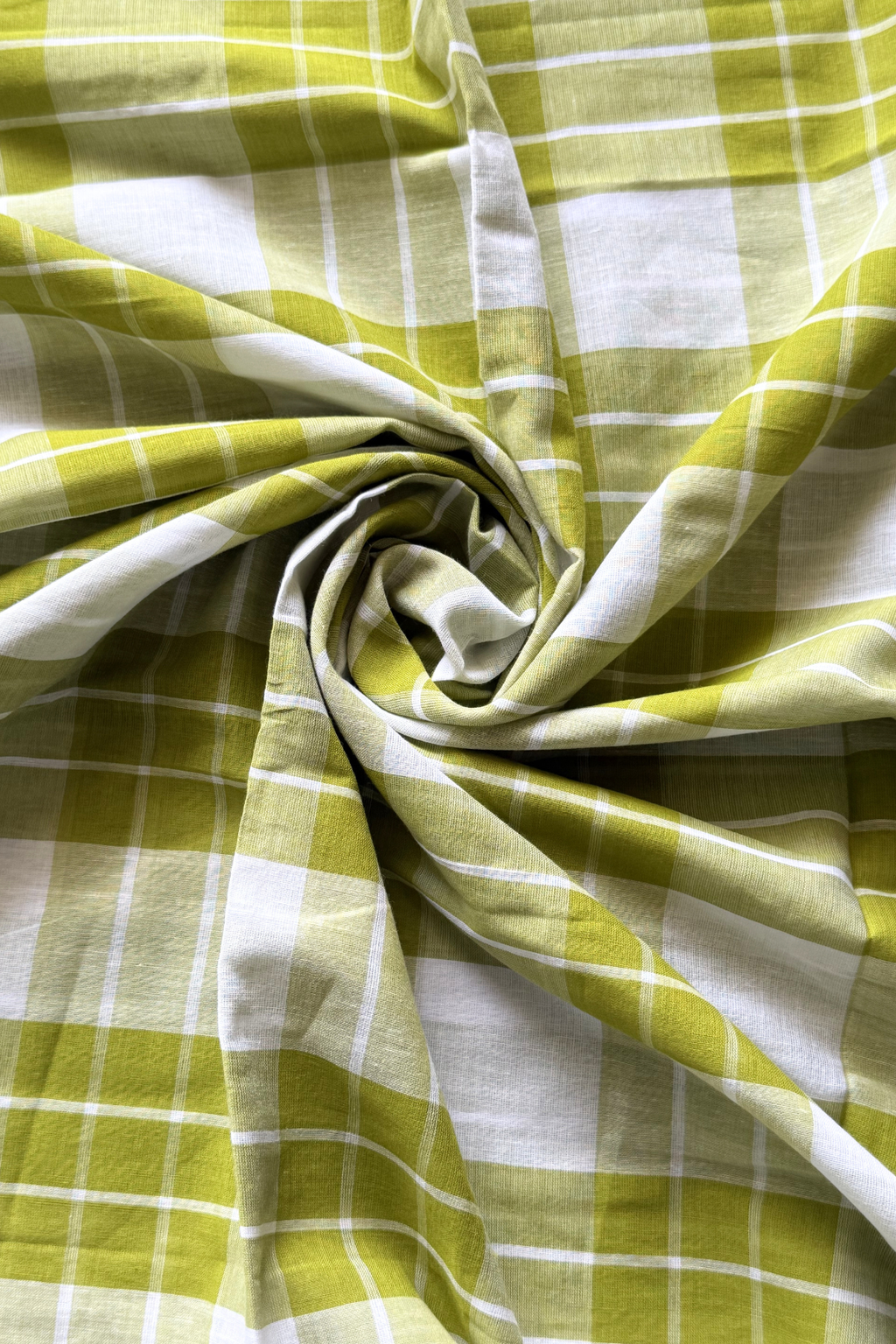 Cotton Jamdani 2 Pc Set –  Parrot green