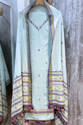 Bhujodi -  Light Sky Blue Color