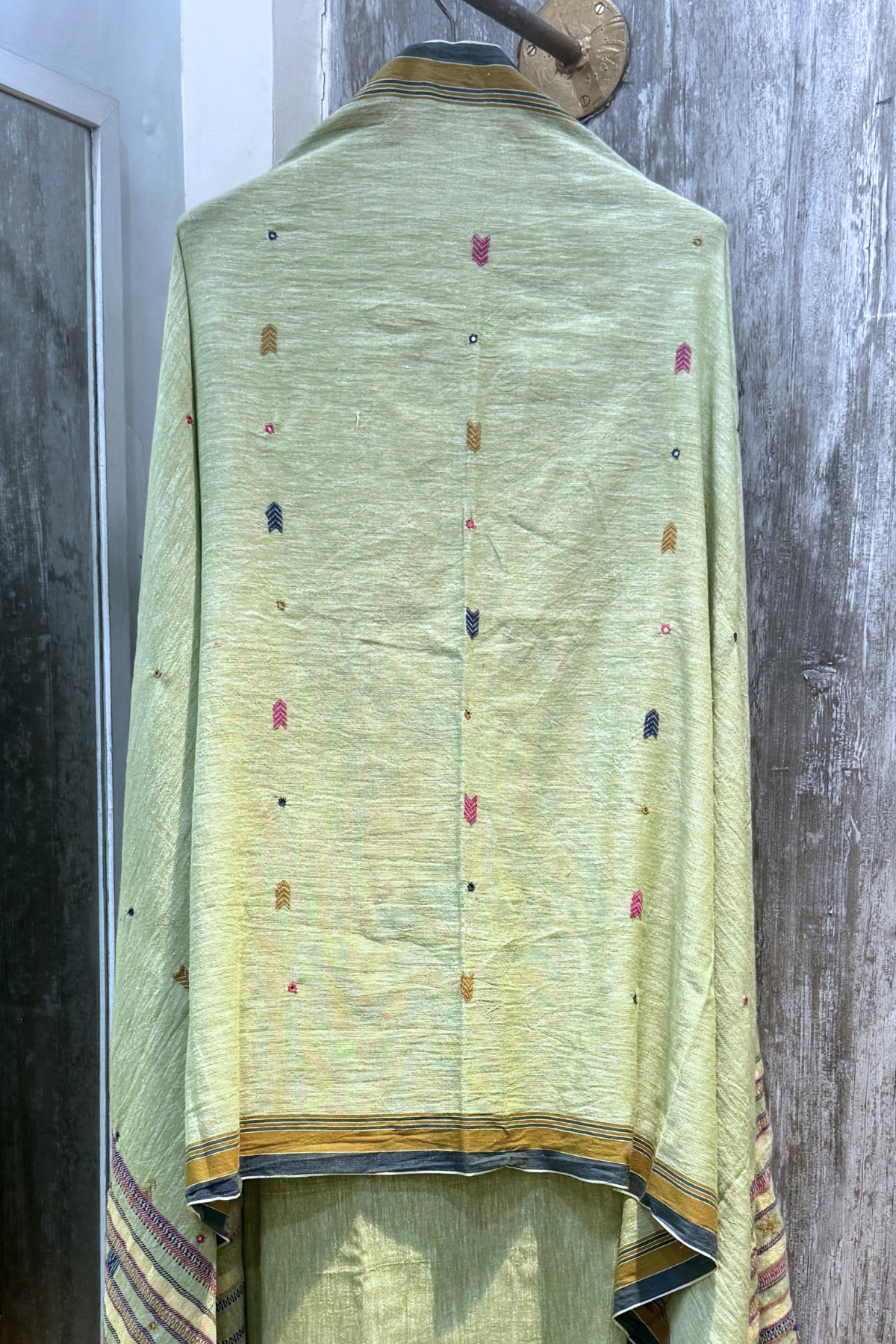 Bhujodi -  Light Green Color