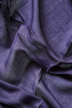 Lucknawi Pure Mul Chanderi 3-Piece Unstitched Kurta Set – purple