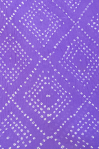 Lucknowi style thread work with bandhej - lavender