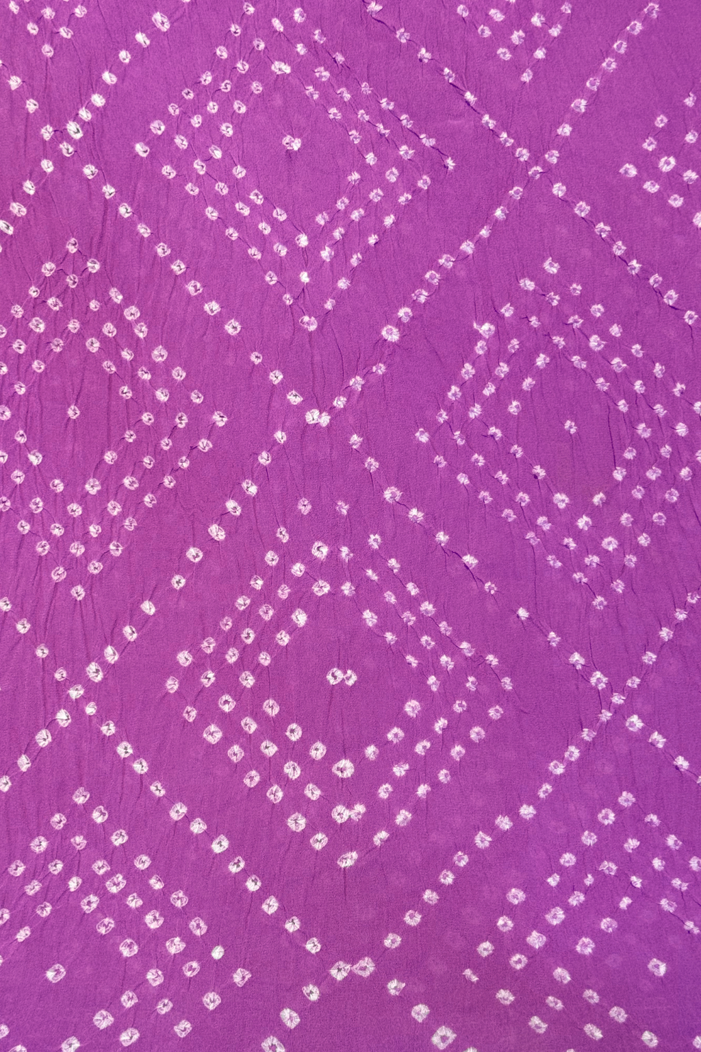 Lucknowi style thread work with bandhej - purple