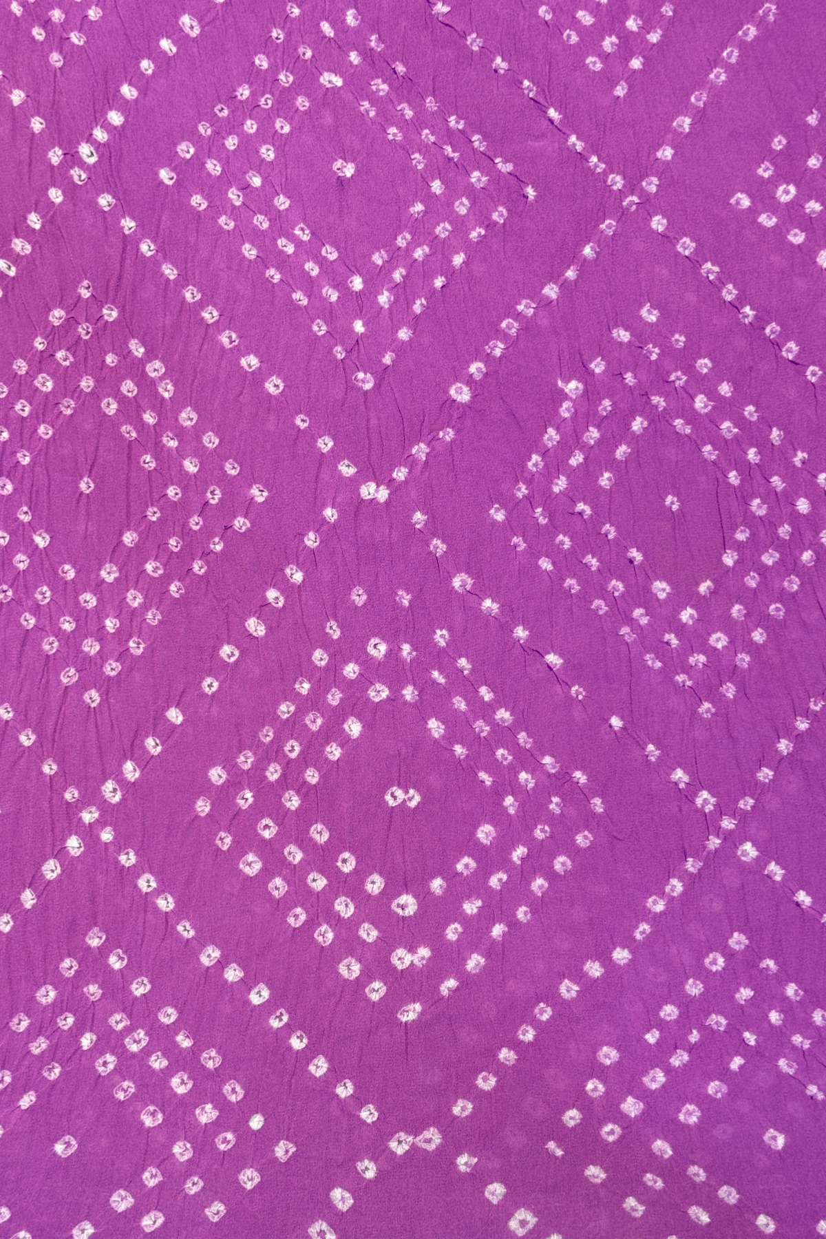Lucknowi style thread work with bandhej - purple