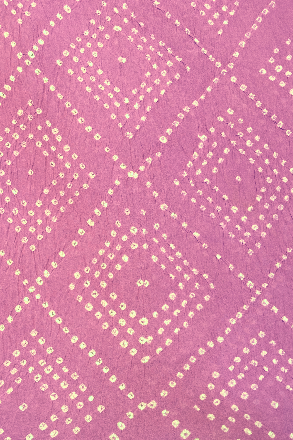 Lucknowi style thread work with bandhej - orchid pink