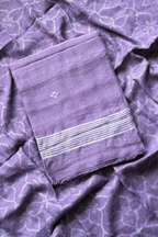 Cotton Jamdani 2 Pc Set – Light purple