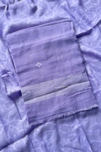 Cotton Jamdani 2 Pc Set – Pastel Purple