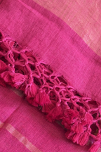 Jayshree Linen Jamdani 2 Pc Set – Pink