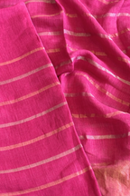 Jayshree Linen Jamdani 2 Pc Set – Pink