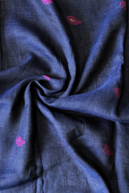Jayshree Linen Jamdani 2 Pc Set – Blue