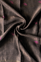 Jayshree Linen Jamdani 2 Pc Set – Brown