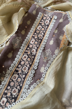 Juth Linen suit set - Light purple