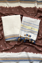 Bhujodi With Bandhej - Brown