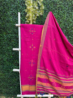 Rani Pink Bhujodi Weave