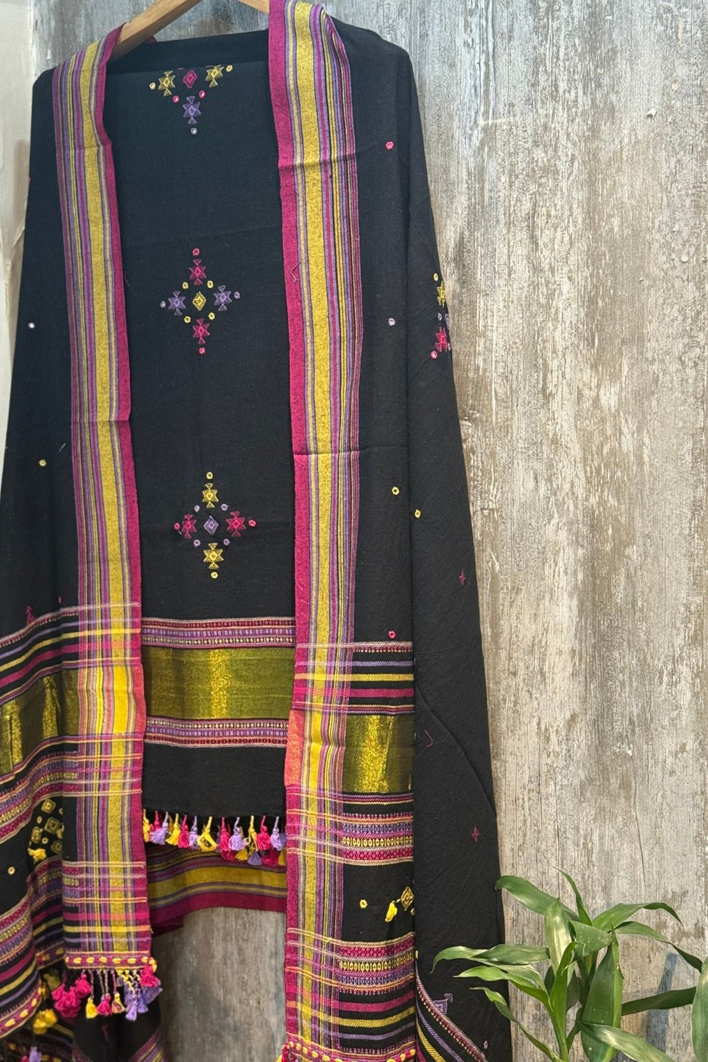 Black Bhujodi Signature Dress