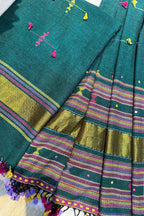 Dark Green Bhujodi Signature Dress