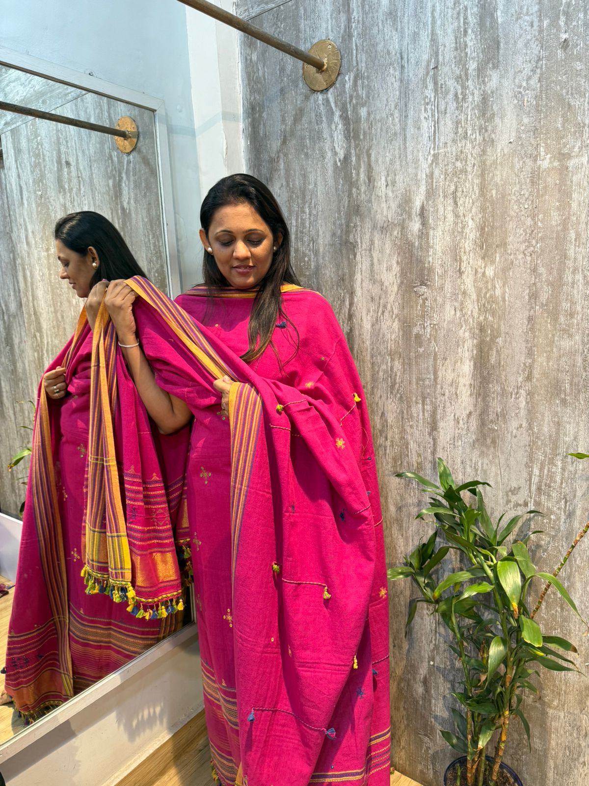 Rani Sutra – Contemporary Bhujodi Pattern Dress